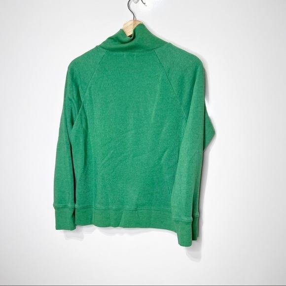 J. Crew Wide button-collar pullover sweatshirt in cloudspun fleece - Picture 5 of 12